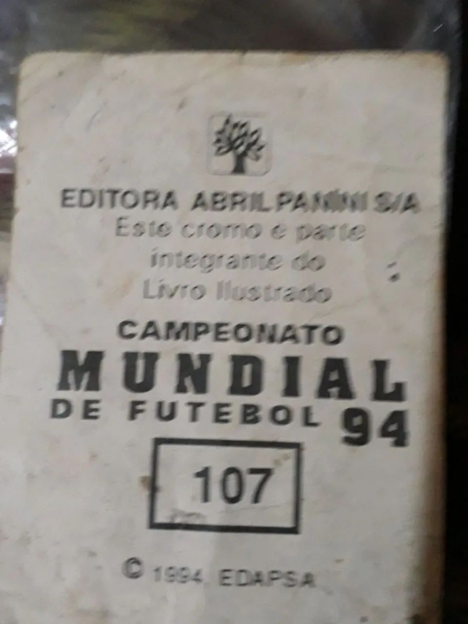 figurinha romário copa 94 nº 107 - Foto 2