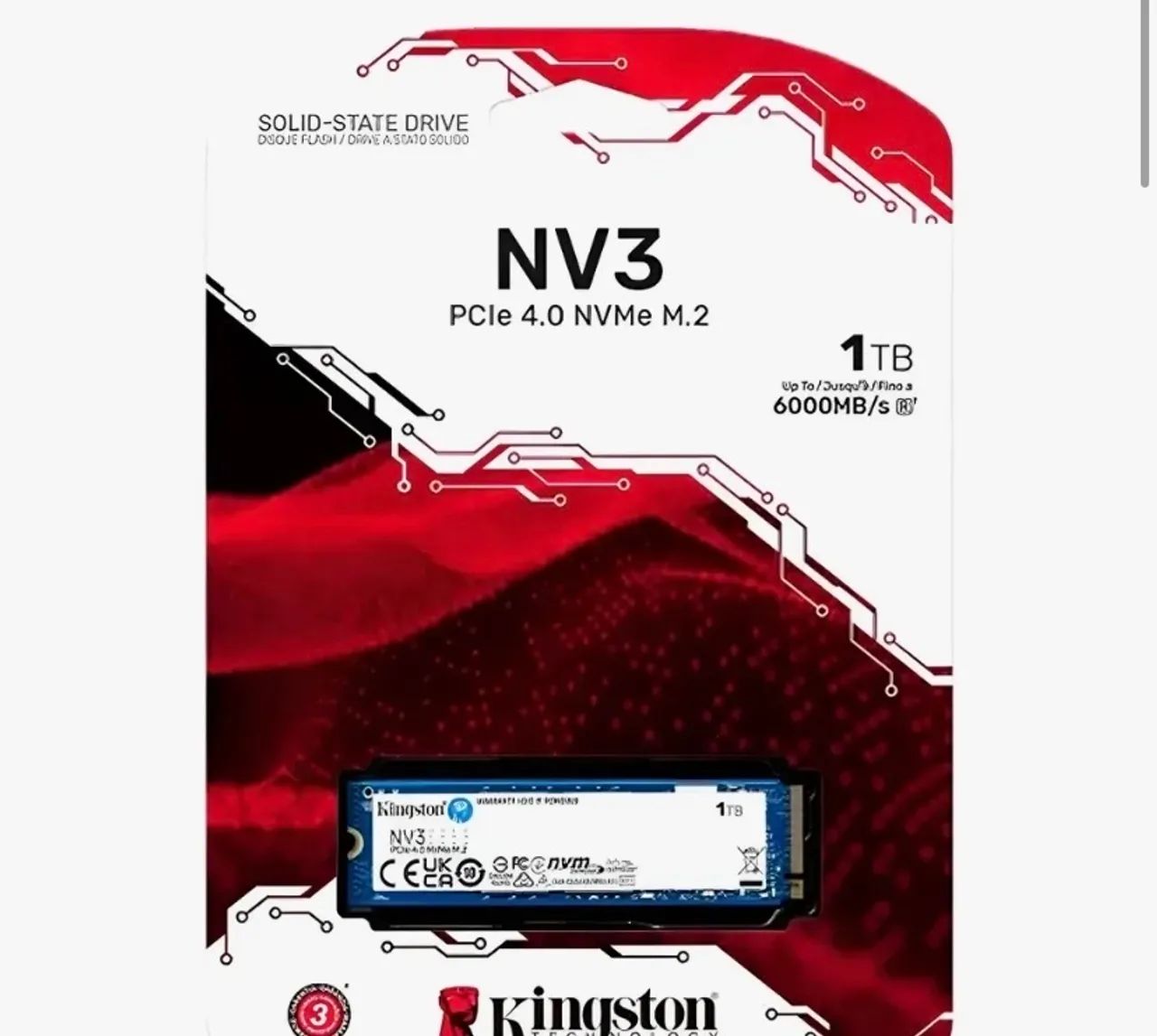 Vendo SSD NVME na caixa sem uso  - Foto 2