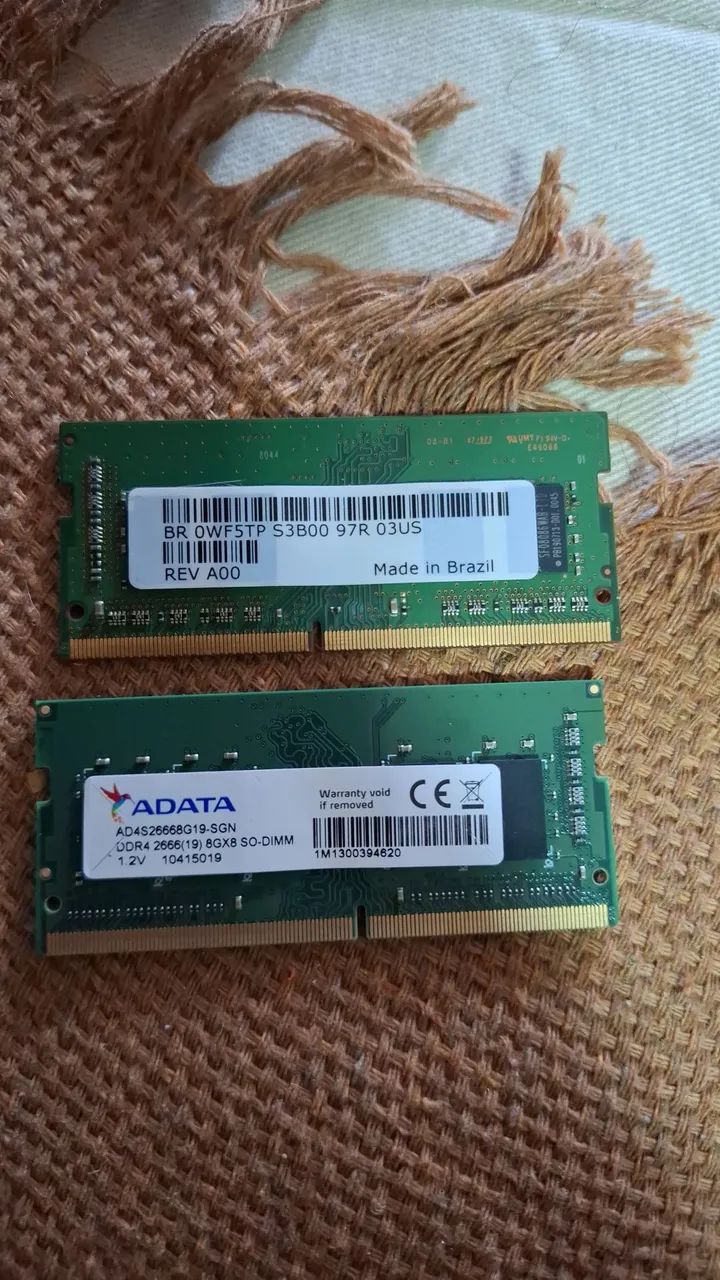 8 GB RAM DDR 4