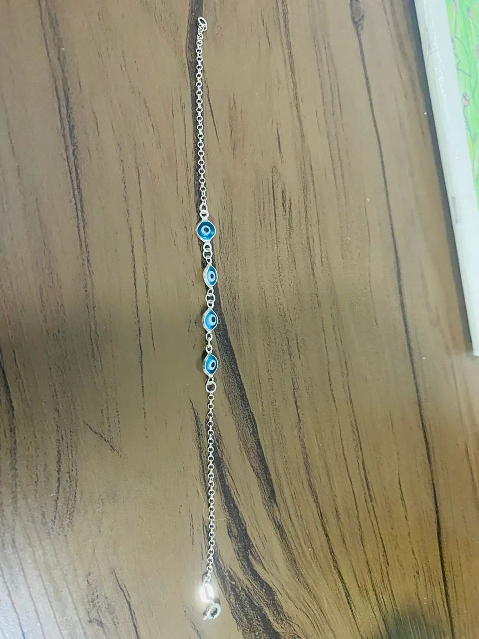 Pulseira em Prata 925 com Olho Grego - Proteção e Elegância - Foto 5