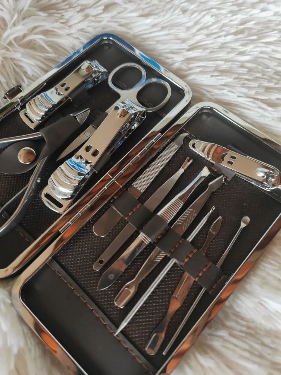 Kit de unhas 12 pcs inox - Foto 2
