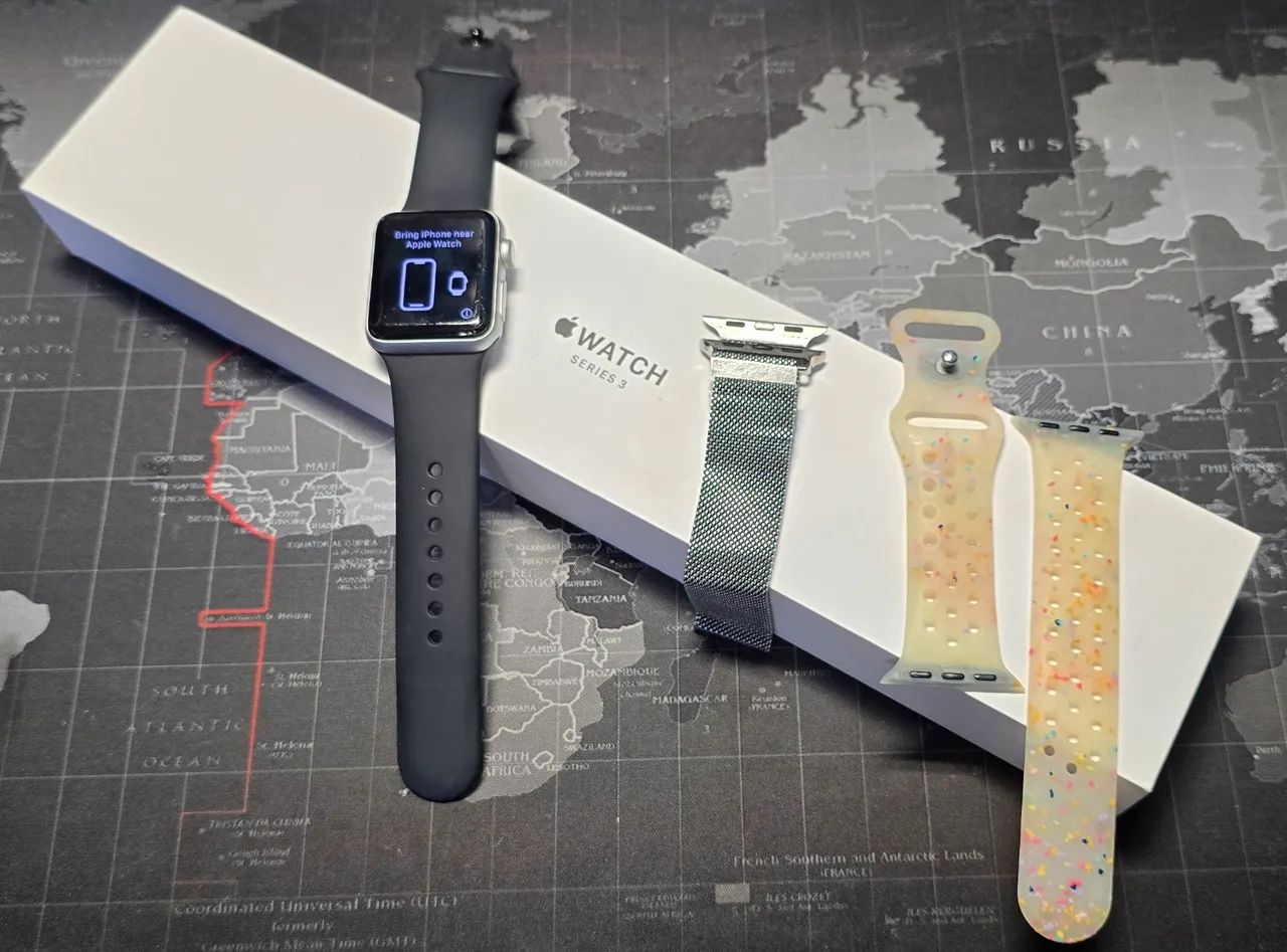 Apple watch series 3 38mm prata