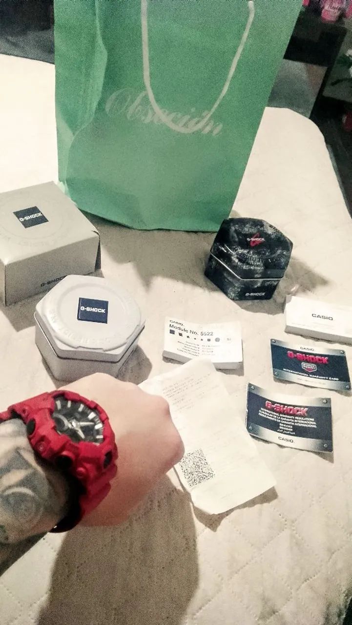 Casio G-SHOCK Original Completo Com Nota Fiscal 