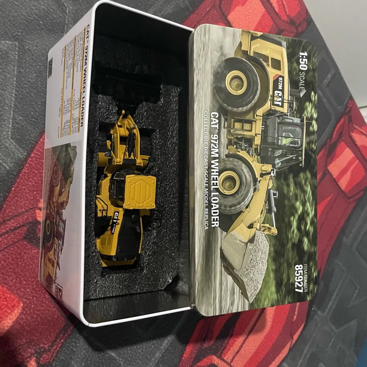 Miniatura pá carregadeira caterpillar  - Foto 5