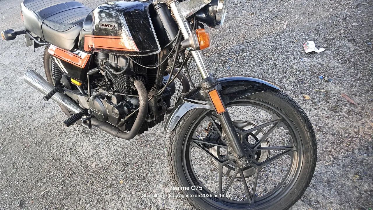 vendo cb 400 revisada e licenciada  - Foto 5