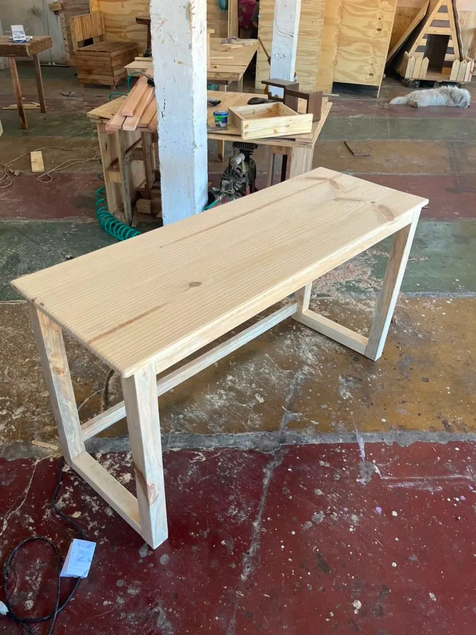 Mesa de pinus para escritório  - Foto 3