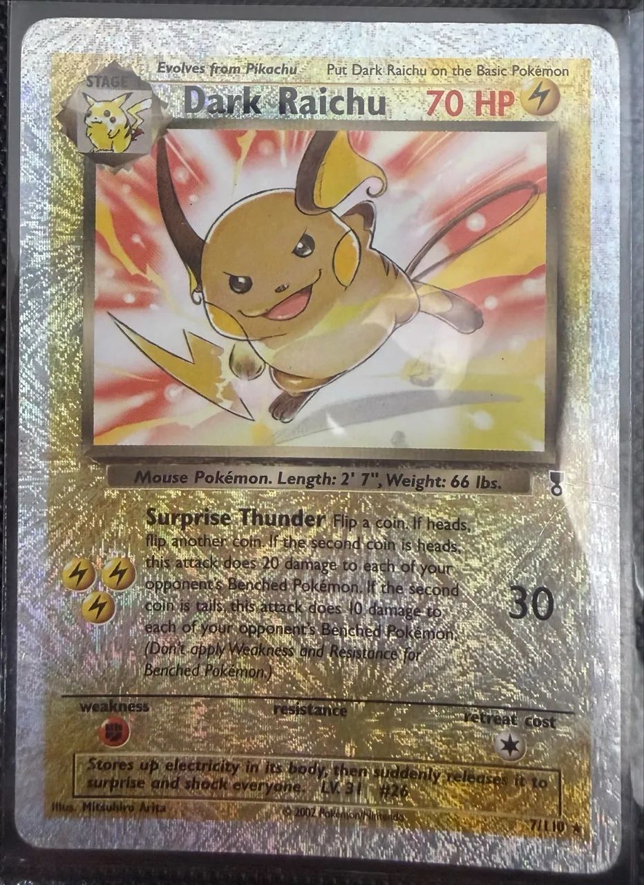 Cartas raras Pokémon 