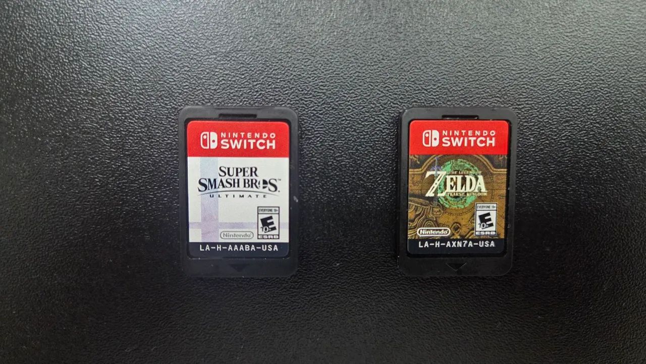 Combo jogos switch Zelda Tears of the kingdom + Super Smash bros
