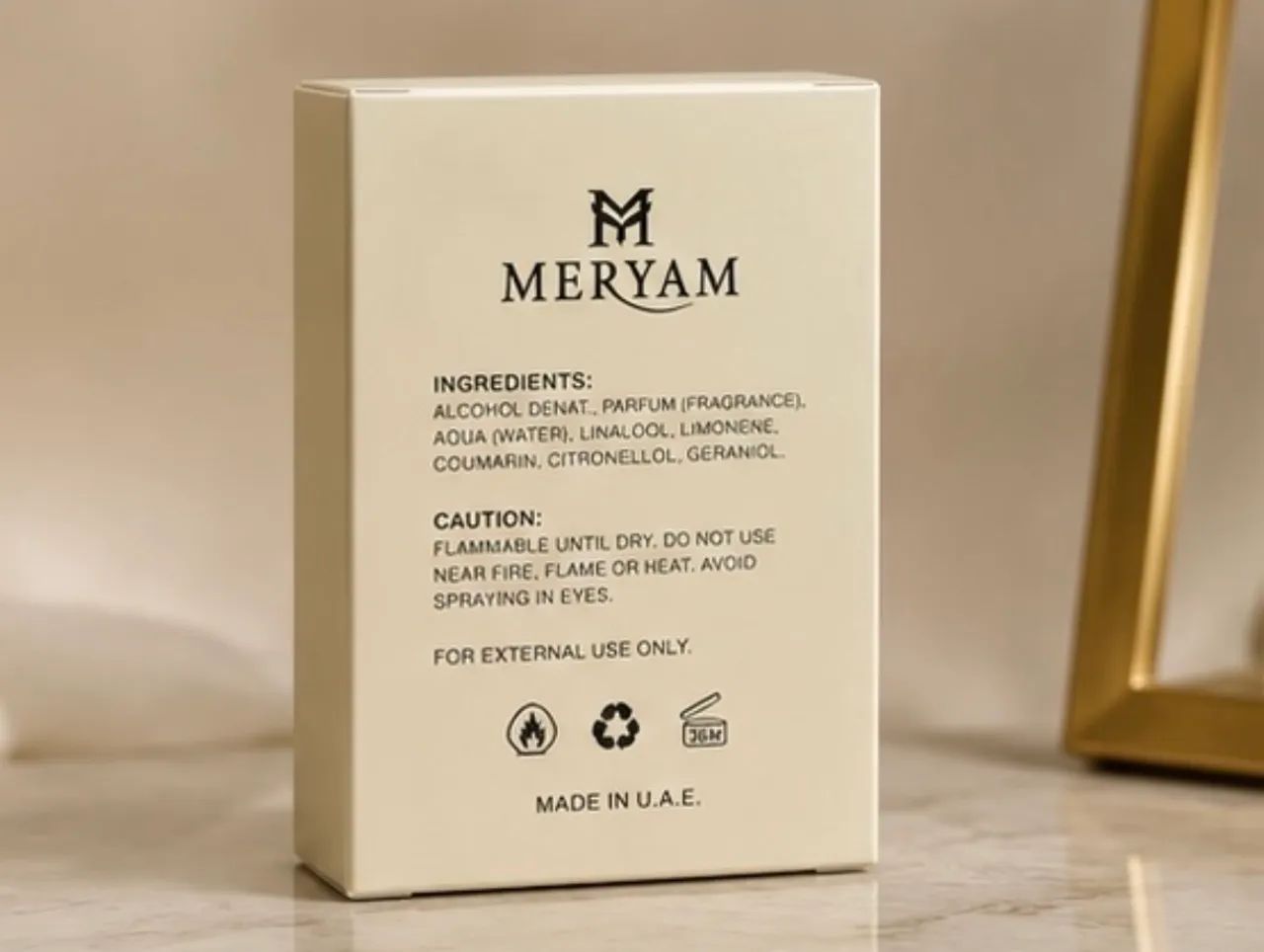 Perfume miniatura MERUAM 30 ml  - Foto 4