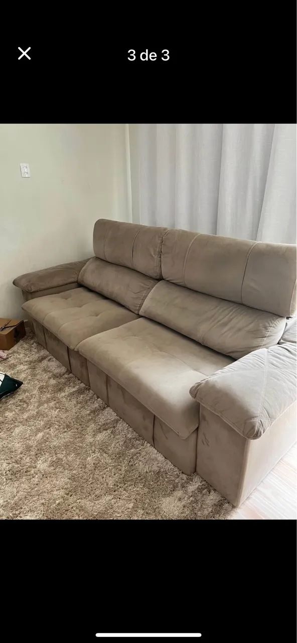 Sofá retrátil 2.10M65570217024130121