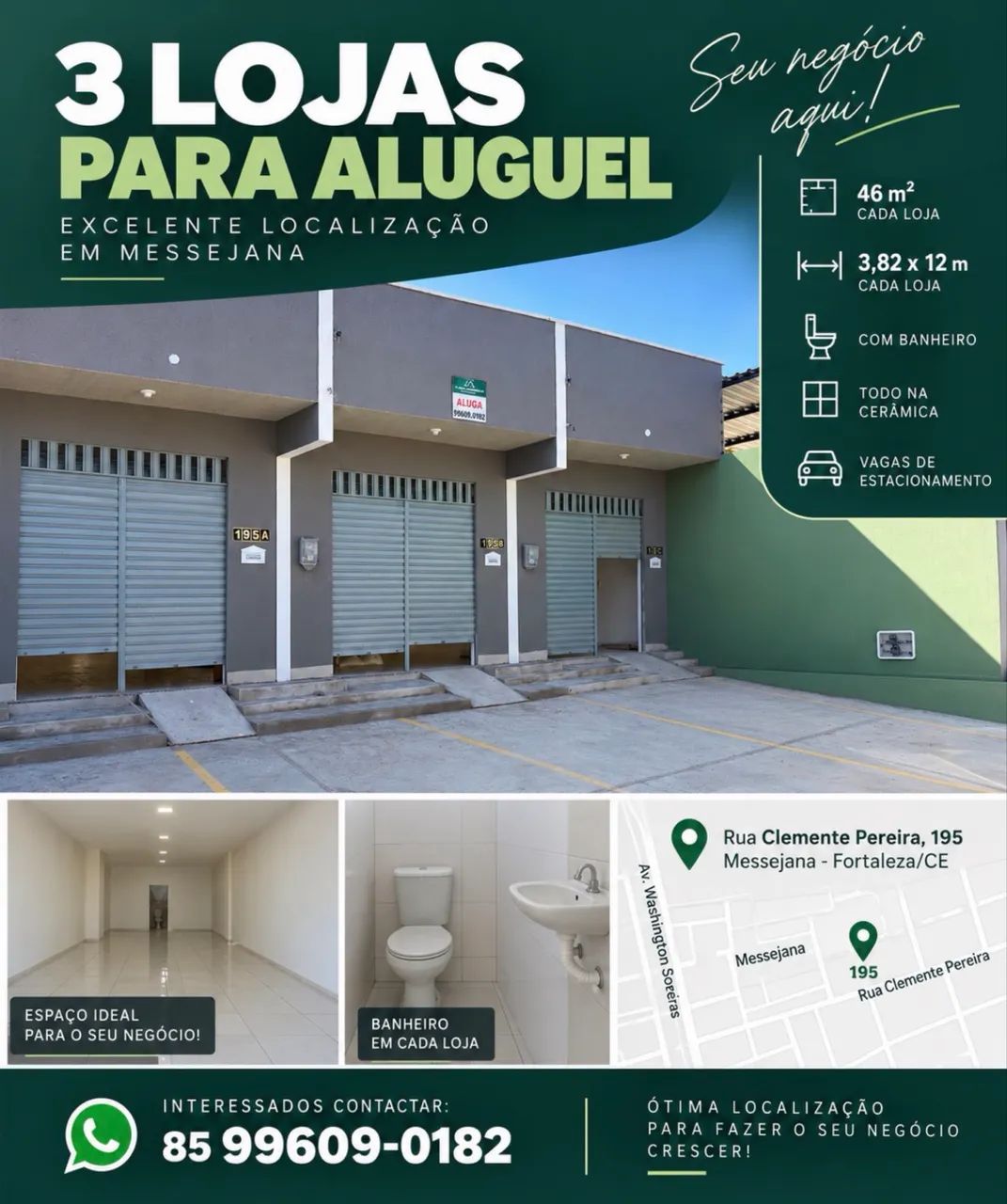 Lojas para alugar em Messejana  - Foto 2