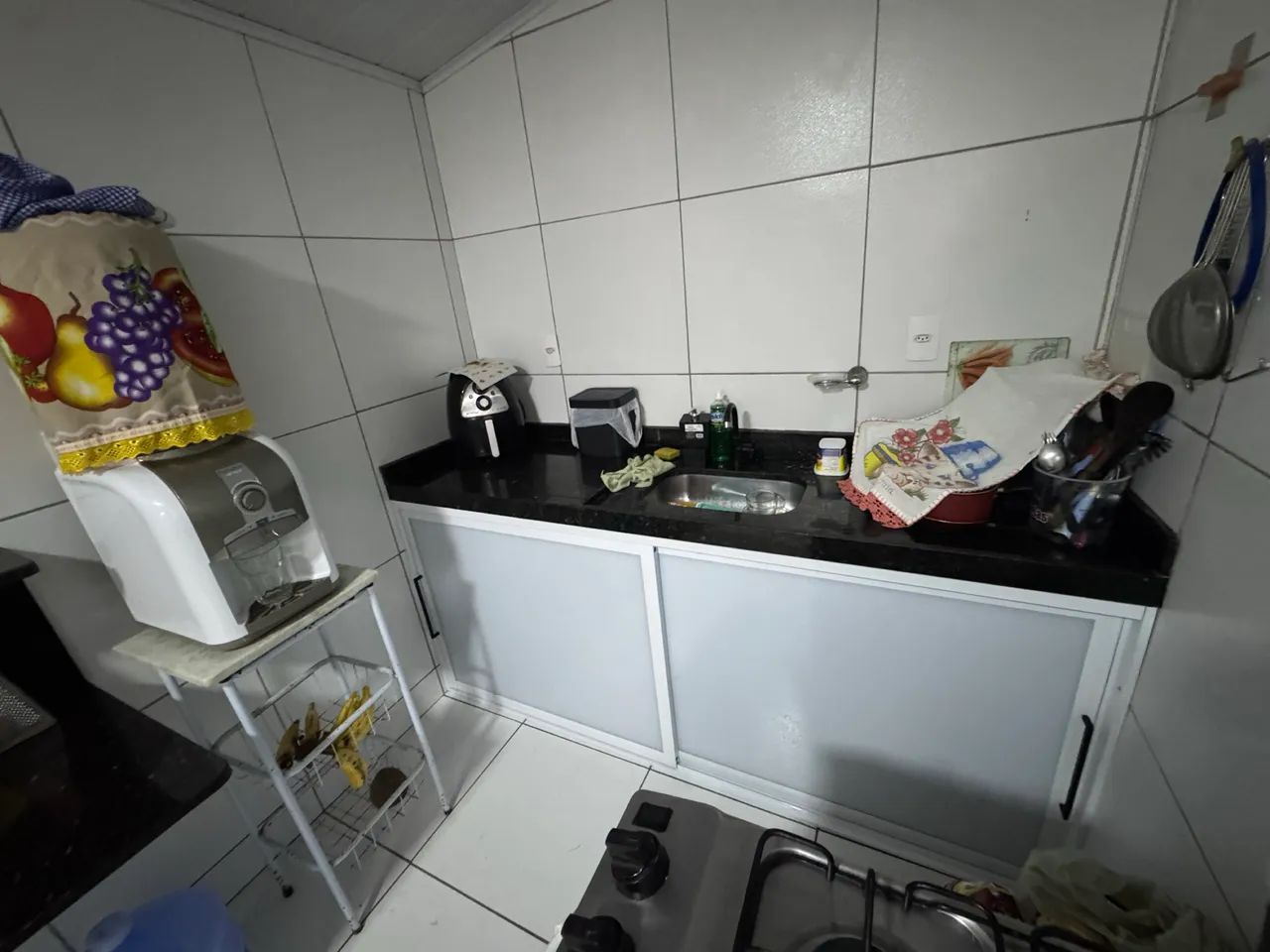 Bancada de cozinha em alumínio e vidro  - Foto 4