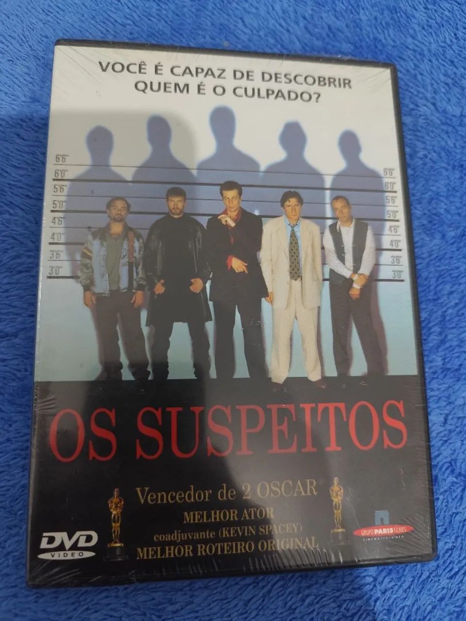 DVD Os Suspeitos (1995) - 1ª Tiragem Paris Filmes - LACRADO - CDs