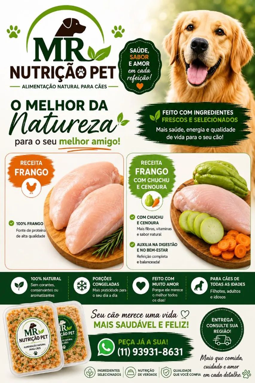 Alimento natural para caes  - Foto 4
