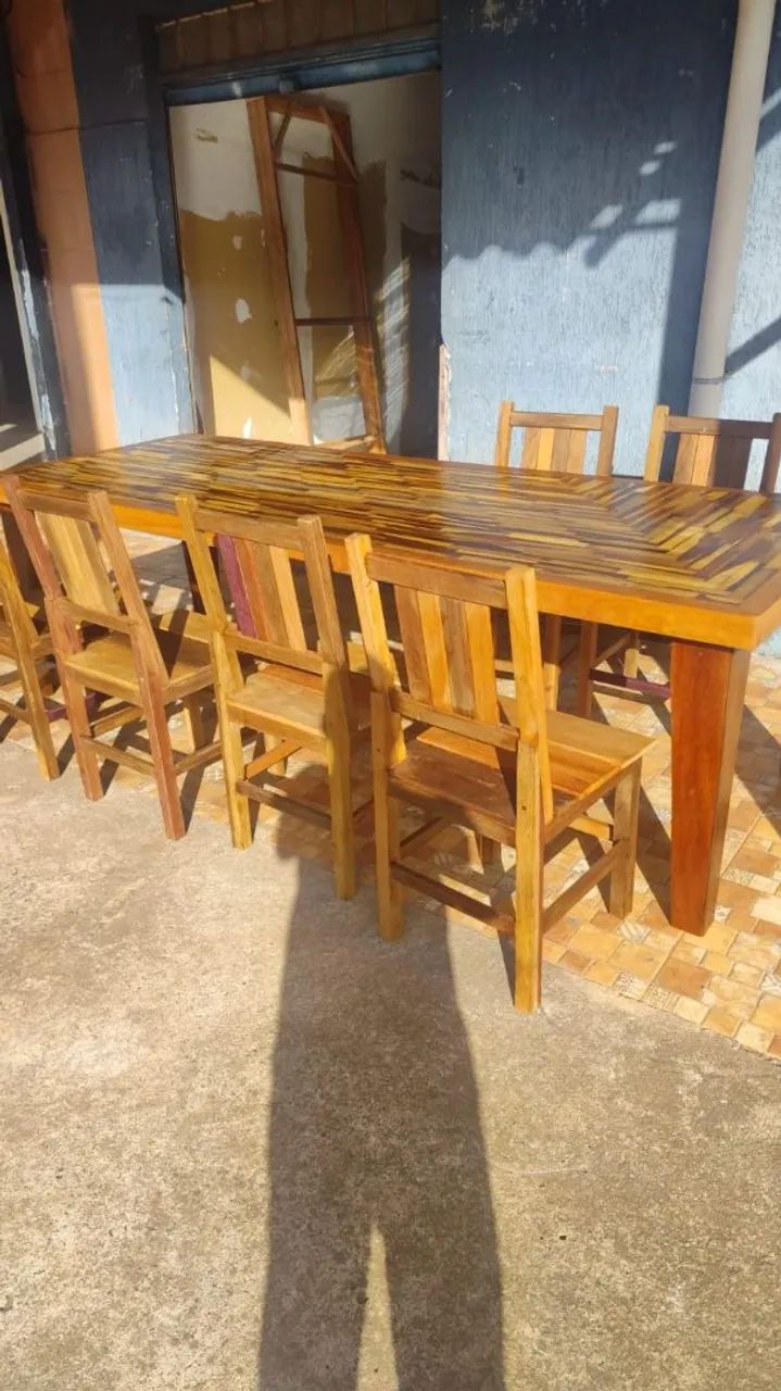 Mesa de Jantar com 10 Cadeiras - Foto 2