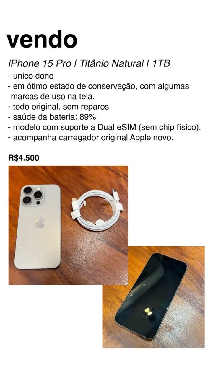 iPhone 15 Pro e iPhone 14 Pro Max  - Foto 2