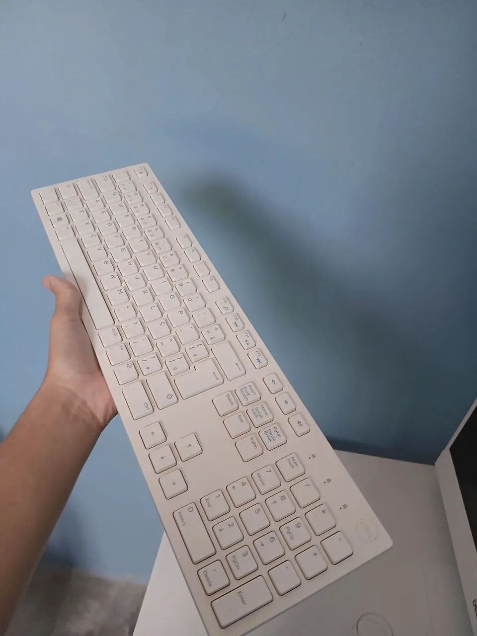 PC Dell All-in-One i5 7200U 4GB Branco + Teclado e Mouse - Foto 5