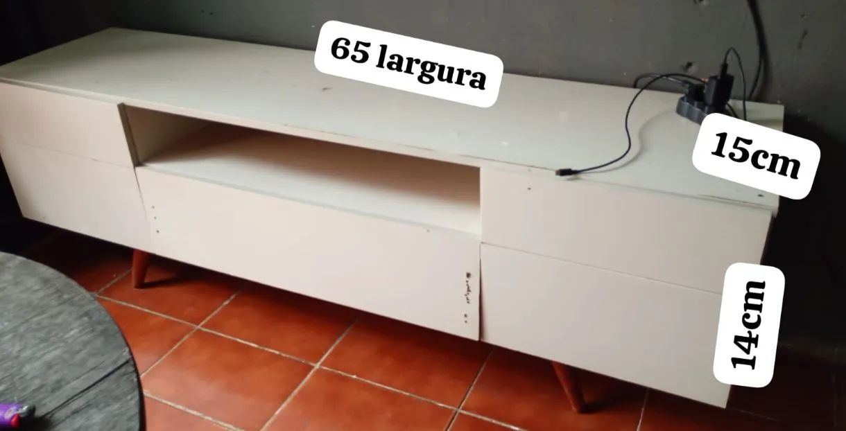 Rack para TV estilo Retro 
