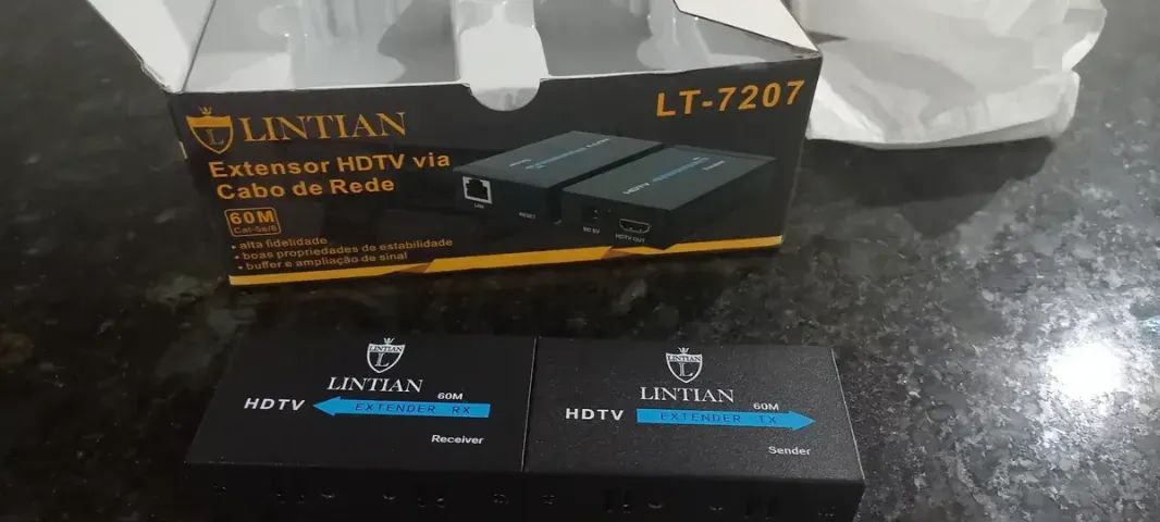Extensor HDTV via Cabo de Rede - Foto 3