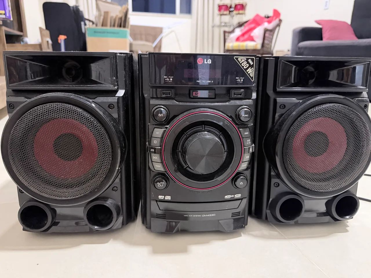 LG Mini System CM4930 - 480W - Foto 5