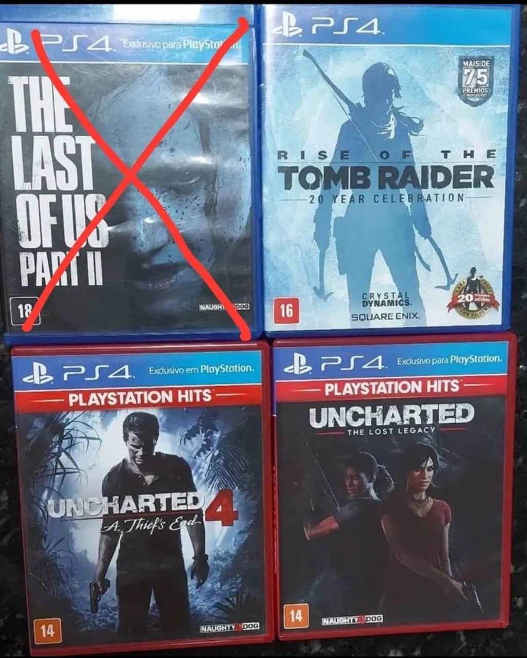 Jogos PS5 PS4 PS3