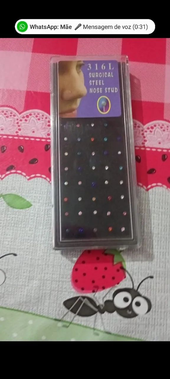 Piercings surgical steel novos
