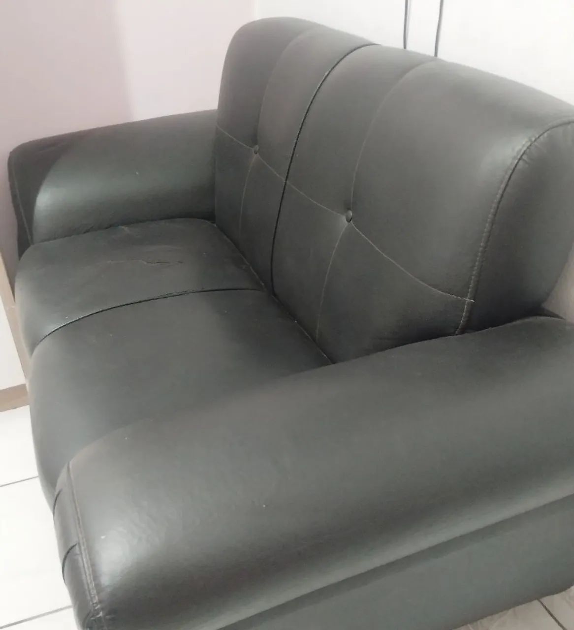 SOFA PRETO PRA SAIR LOGO - Foto 2