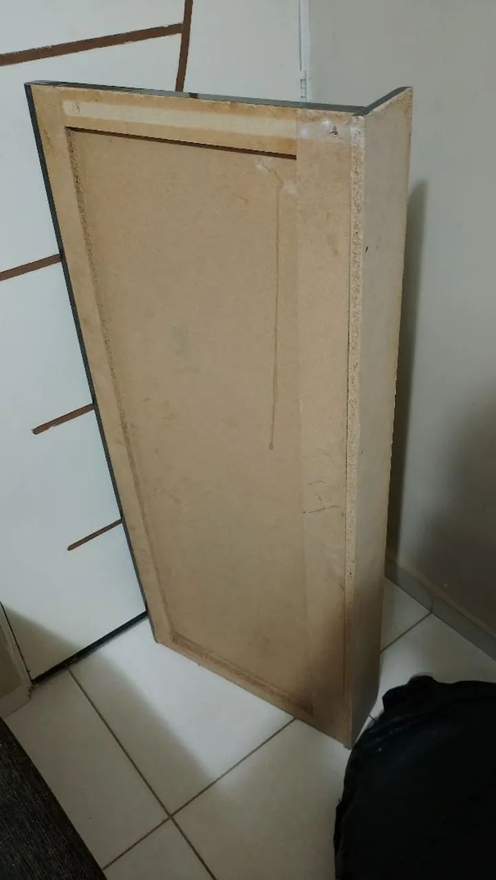 MESA DE PAREDE EM MADEIRA MDF 1,20 m × 52 cm - Excelente estado - Foto 3