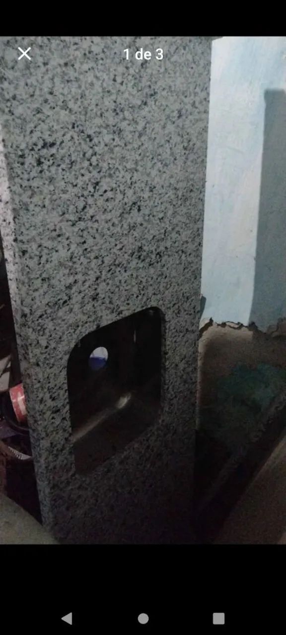 Pia com gabinete de aço 