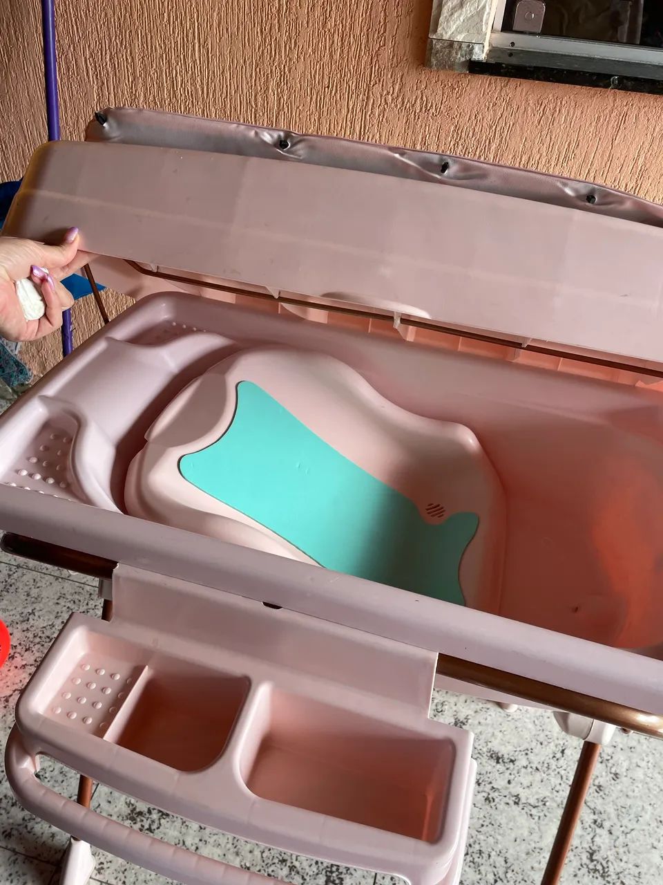 Banheira infantil super nova - usado pouquíssimas vezes - Foto 4