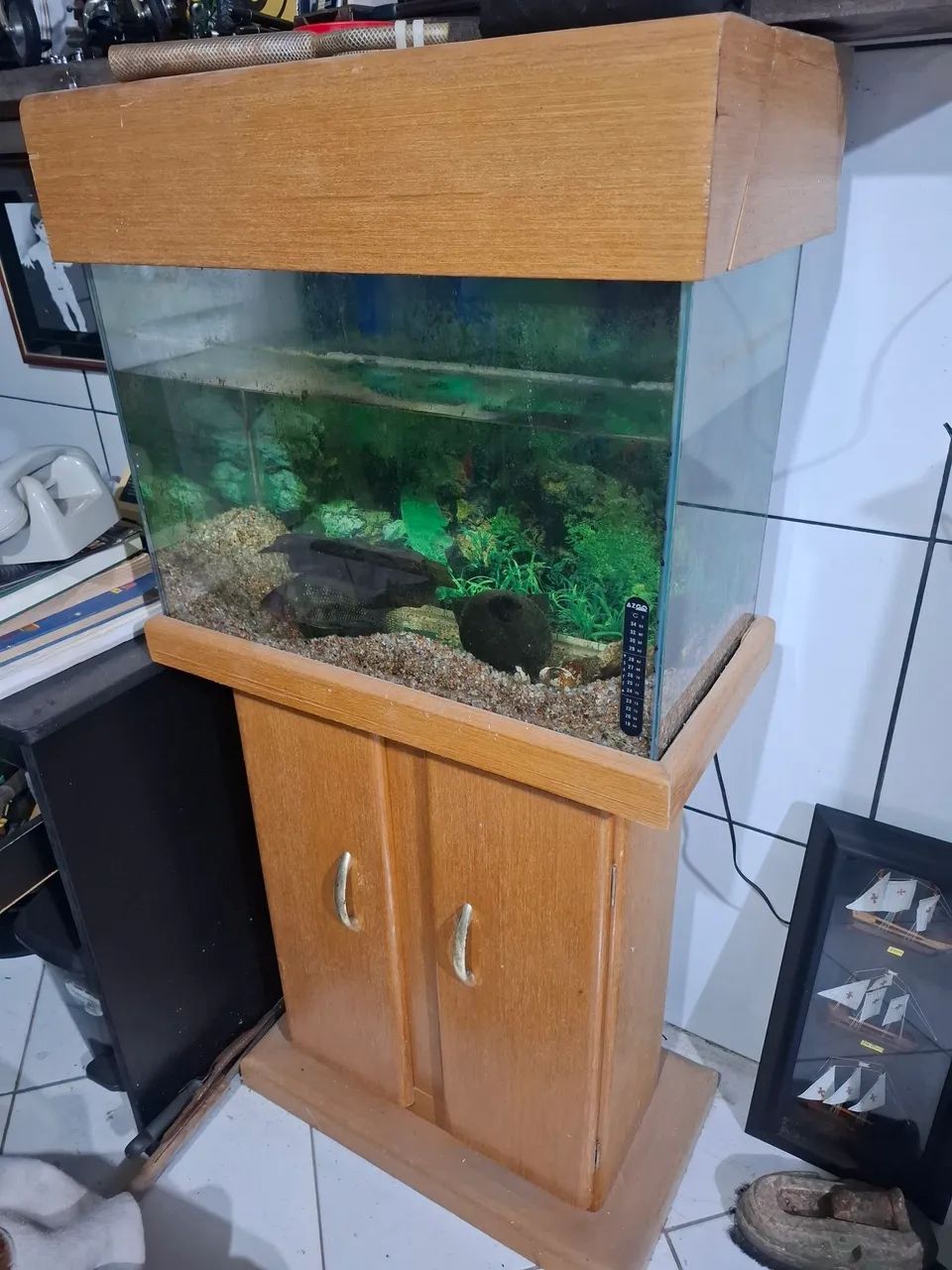 Aquário com móvel  - Foto 2
