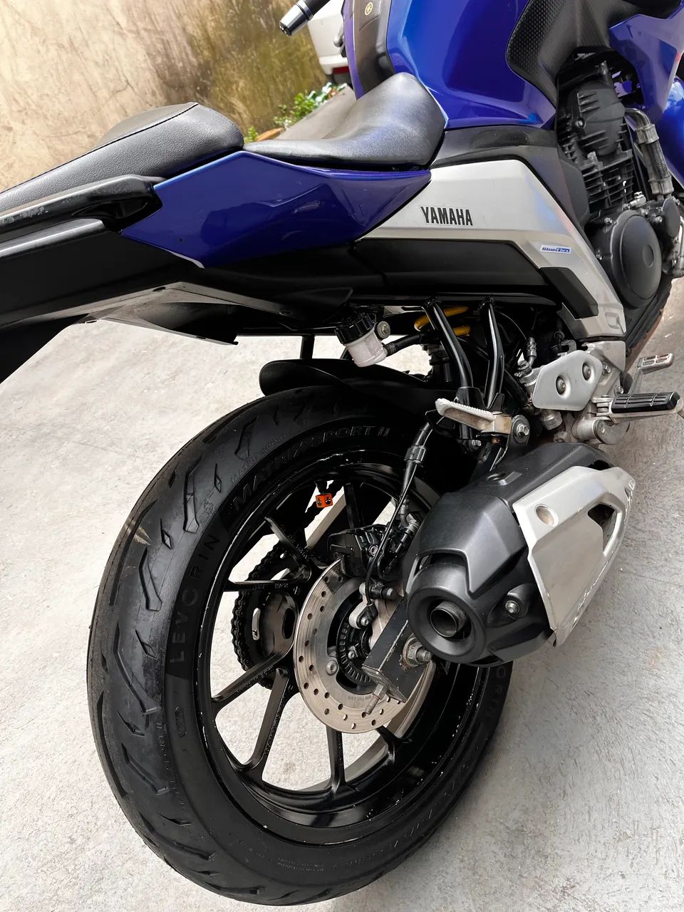 Fazer 250 azul top  - Foto 4
