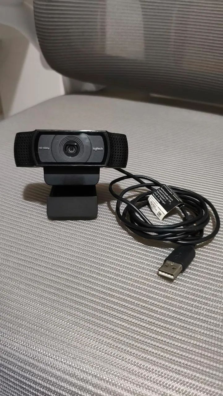 Câmera Webcam Logitech C920
