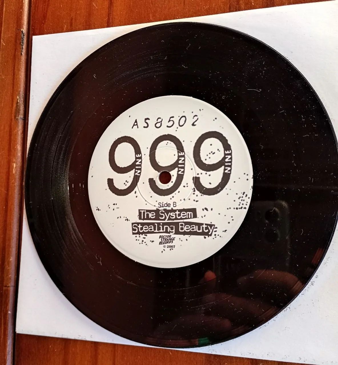 Vinil 999 Gimme The World Compacto 7 polegadas edição especial limitada 300 cópias numerad - Foto 4
