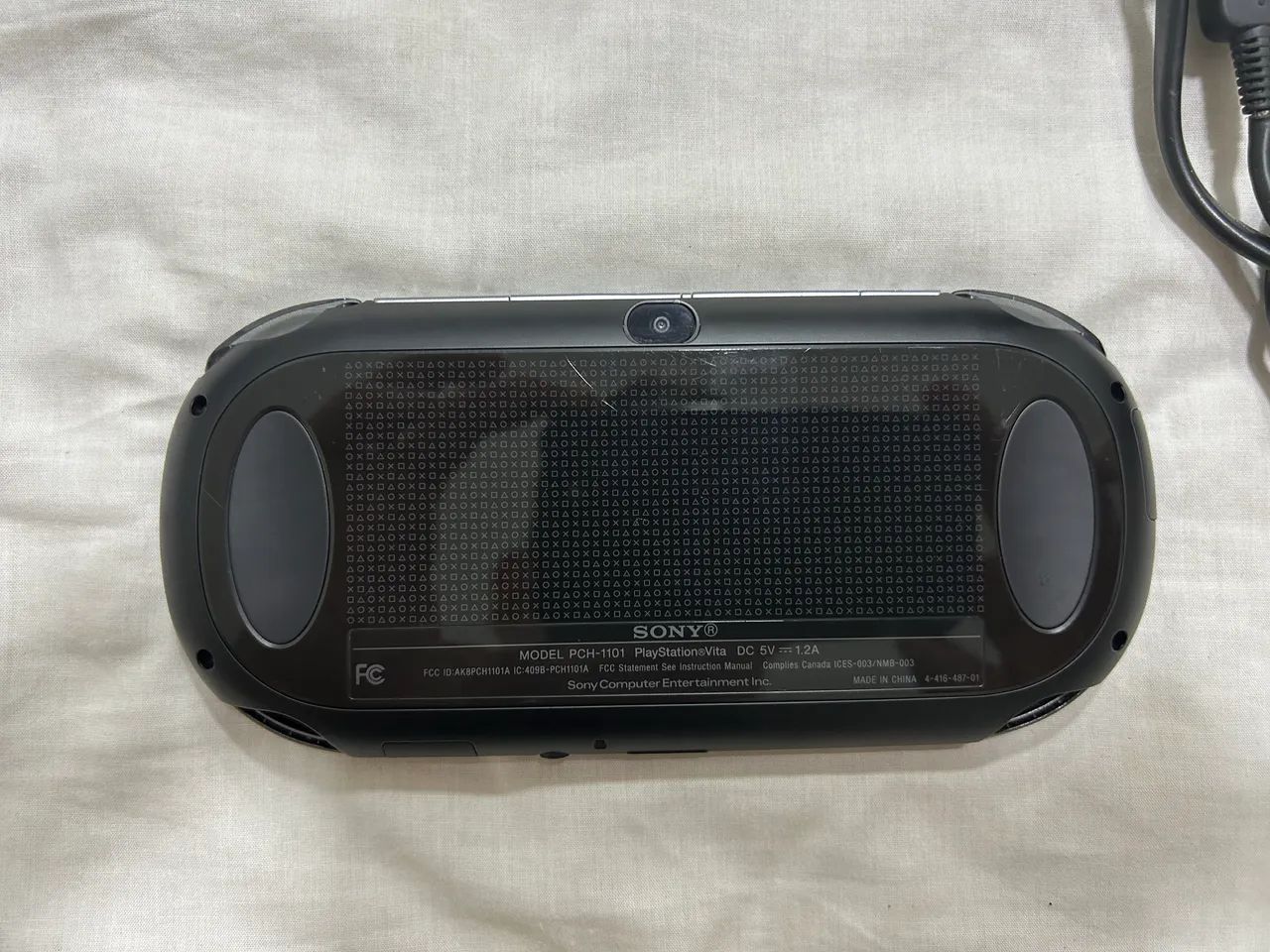 Ps Vita Console Sony Playstation Completo Impecável Cib Preto - Foto 4