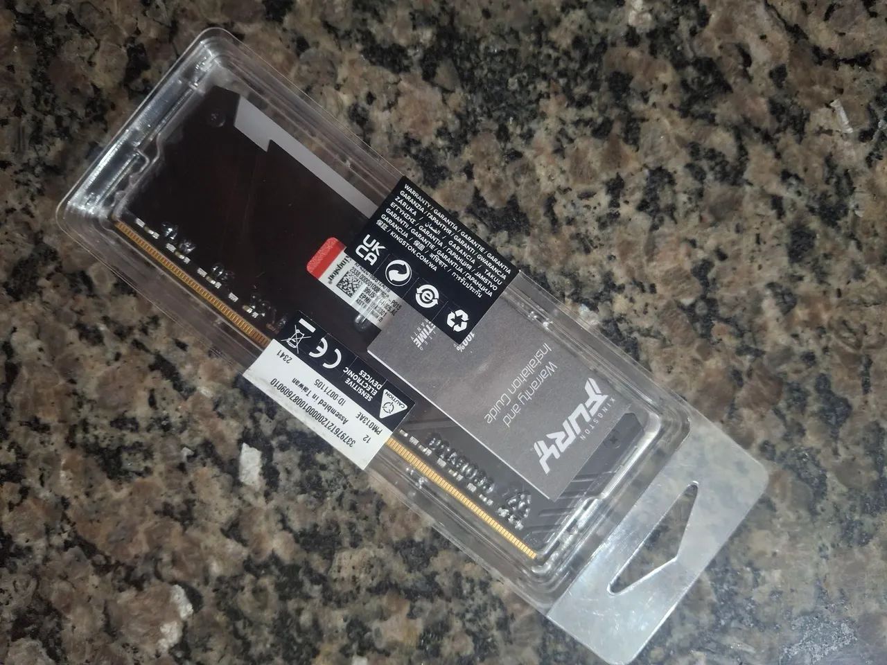 Memória fury 1x 16gb ddr4 cl16 rgb 3200MHz  - Foto 3