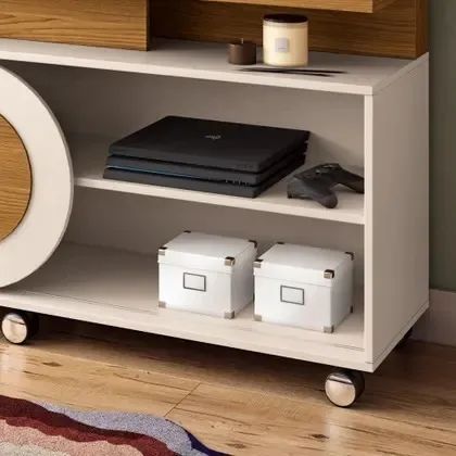 Home P/TVs Até 55 Polegadas 1.36M C/Rodizios. Produtos Novos Direto de Fábrica. - Foto 5