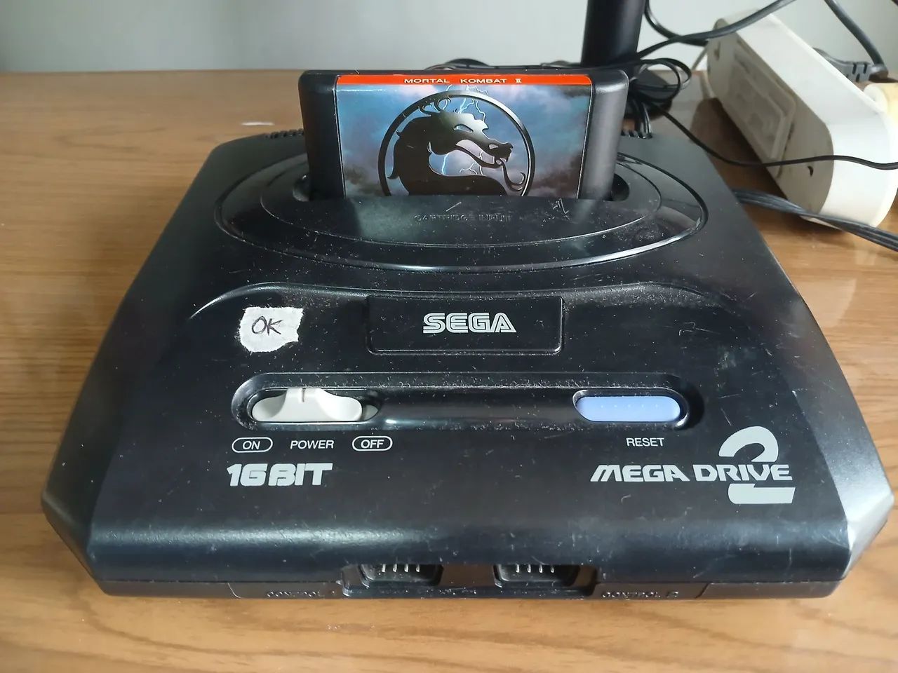 MEGA DRIVE 2 COM MORTAL KOMBAT 2