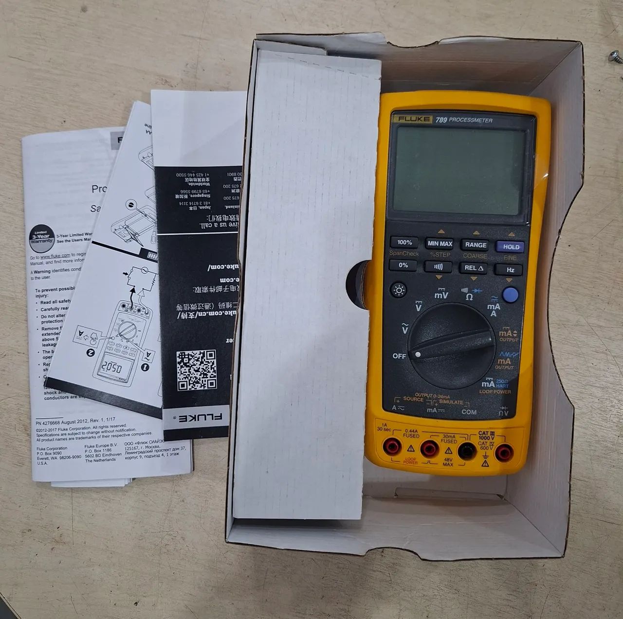 Fluke 789 processmeter, multímetro digital true RMS - Foto 2