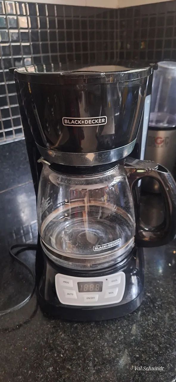 Cafeteira digital elétrica Back&Decker 110v