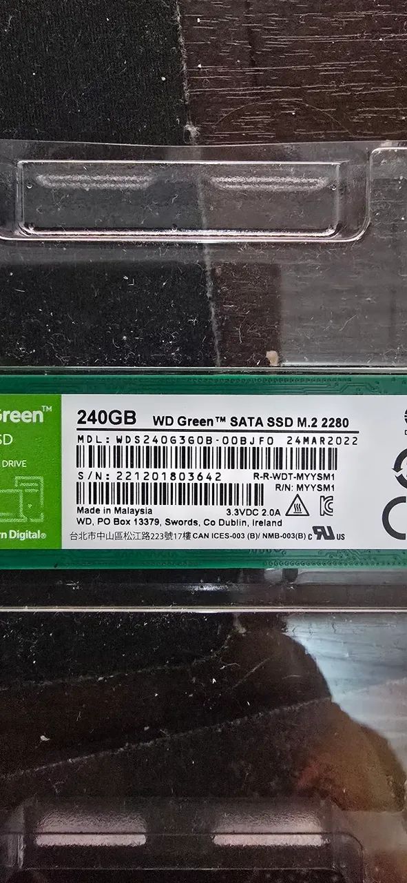 SSD M2 sata 240gb Western Digital - Foto 2