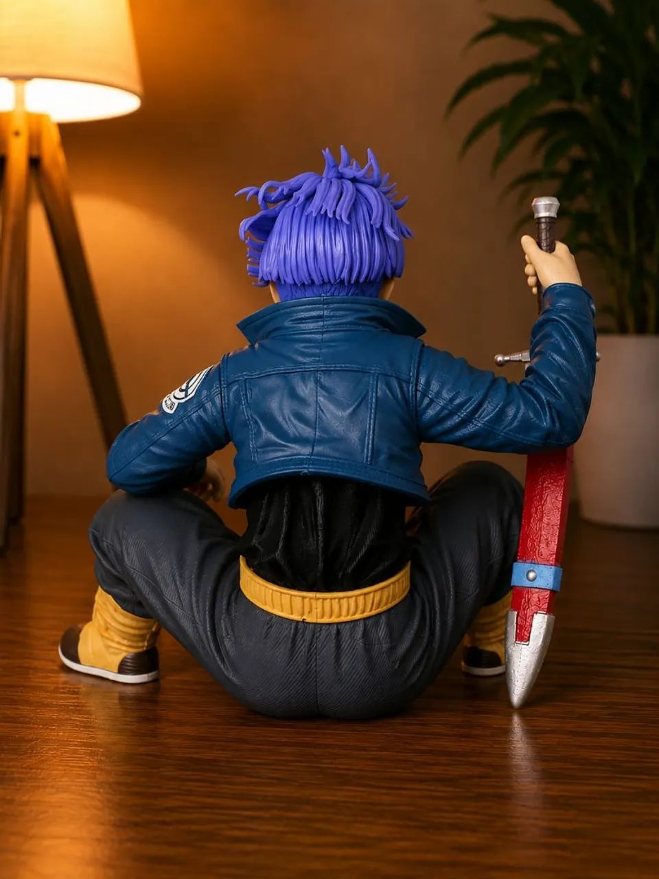 Trunks forma base Dragon Ball Action Figure 10cm - Foto 4