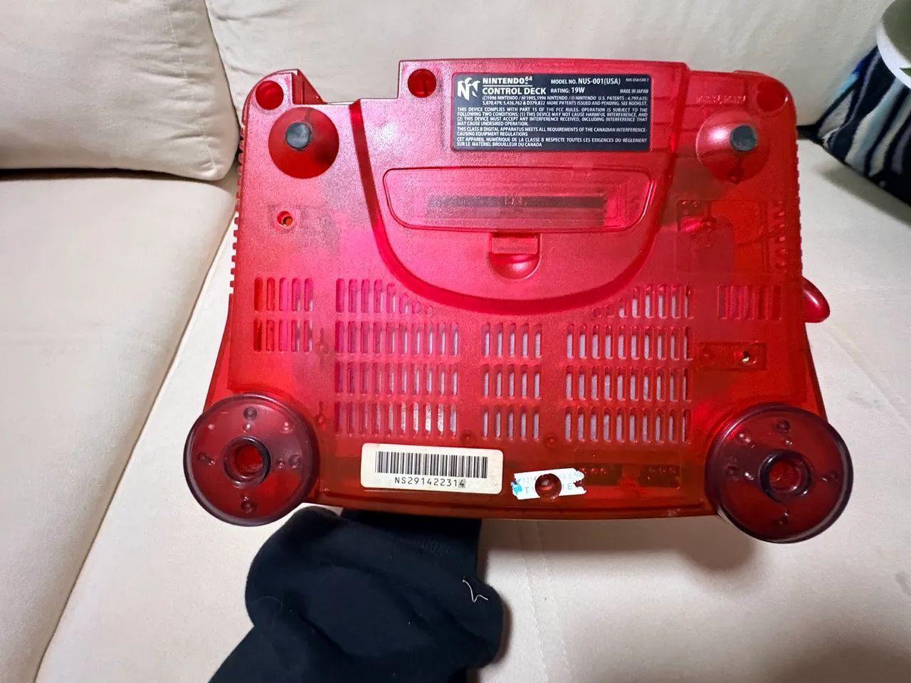 Nintendo 64 cereja  - Foto 3