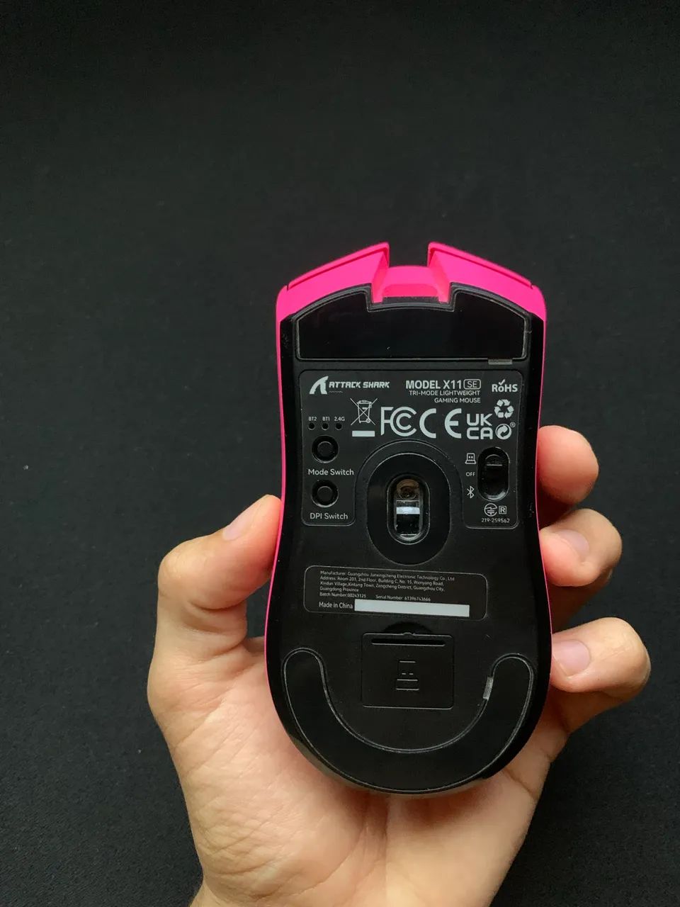 Mouse gamer Attack shark x11se! - Foto 2