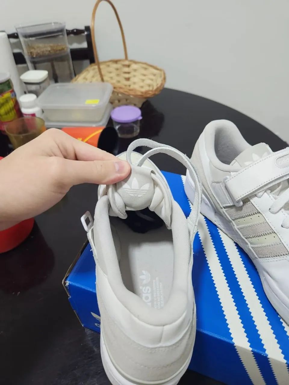 adidas Forum Low White Grey - Foto 3