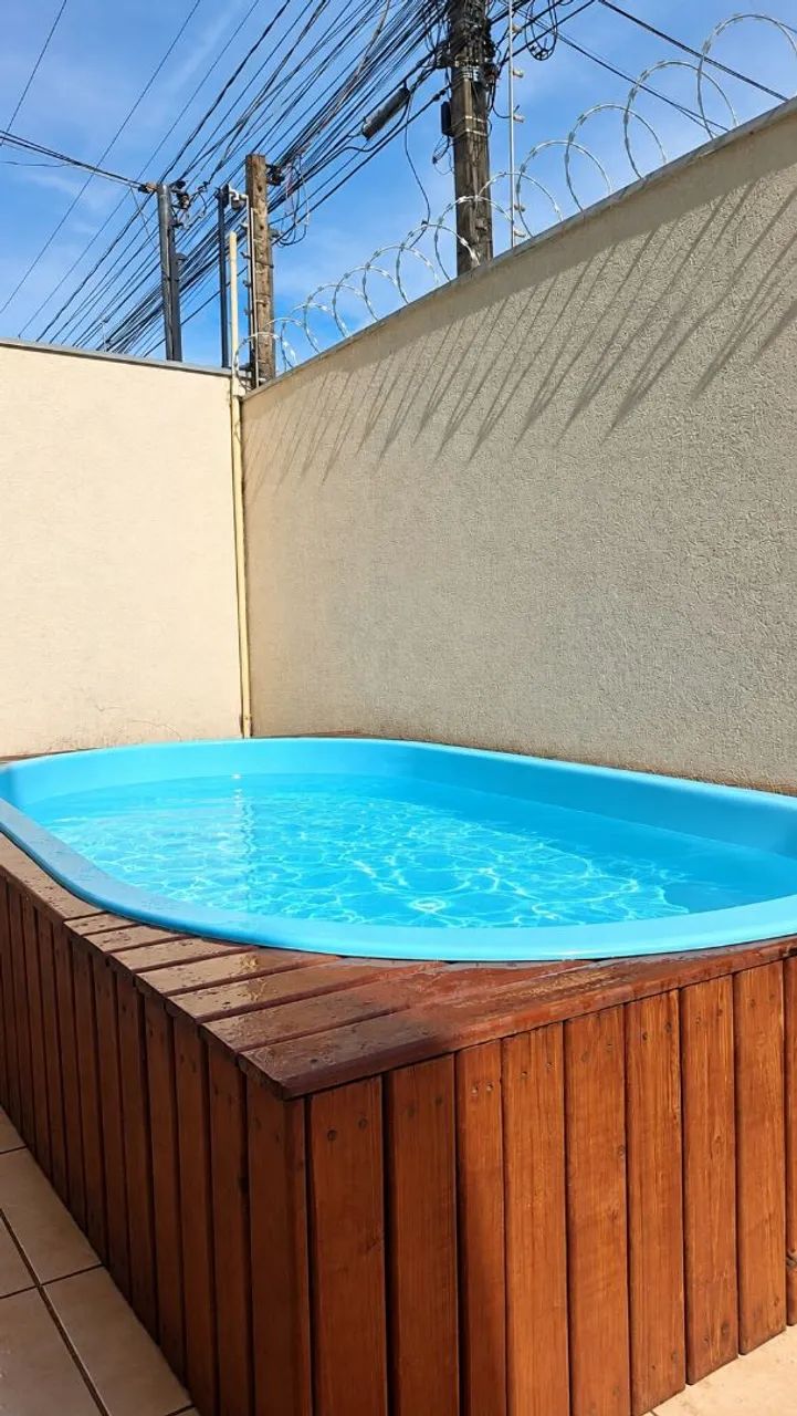 Piscina com deck usada  - Foto 2