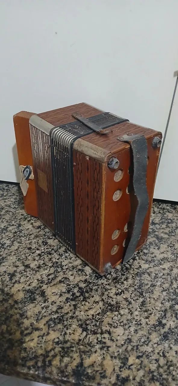 Sanfona Hering (antiga) - Foto 2