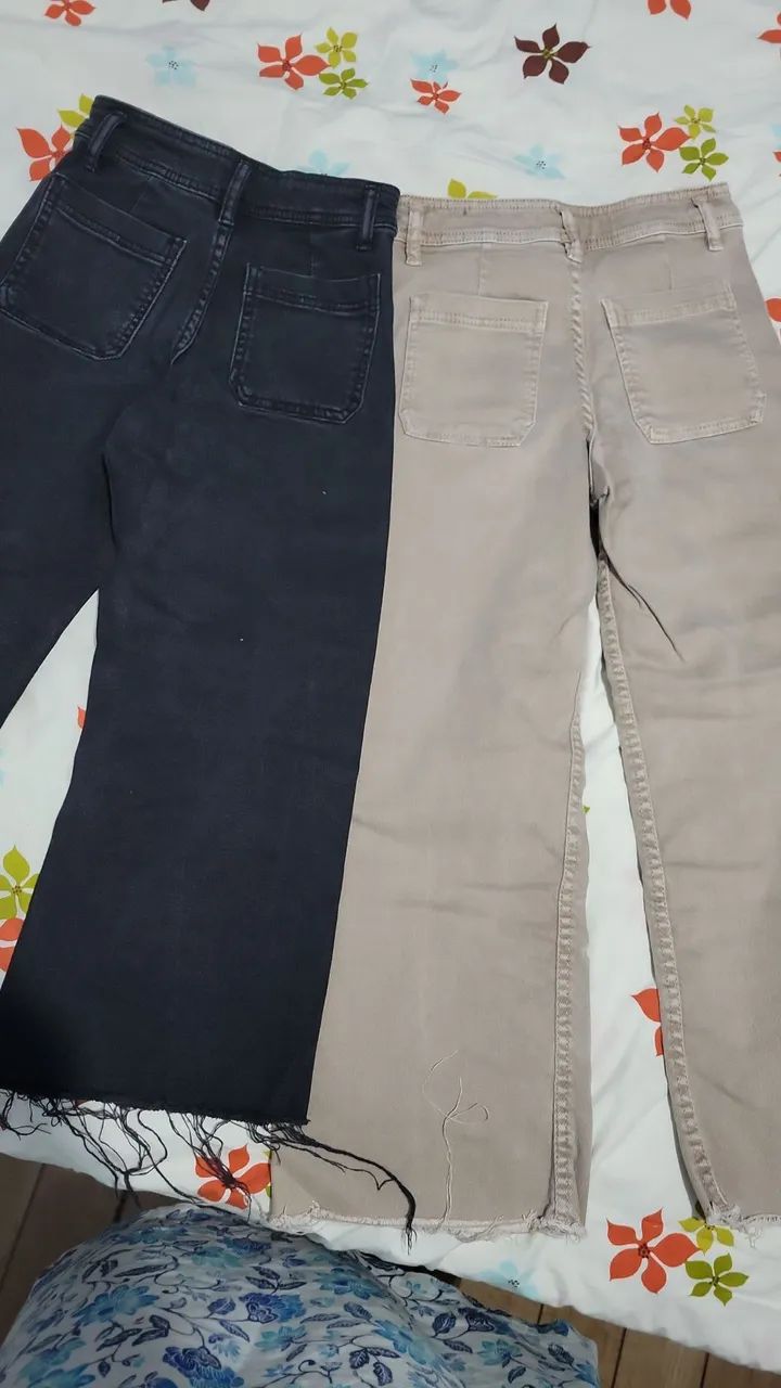 Calças Zara meninas tamanho 9 e 10