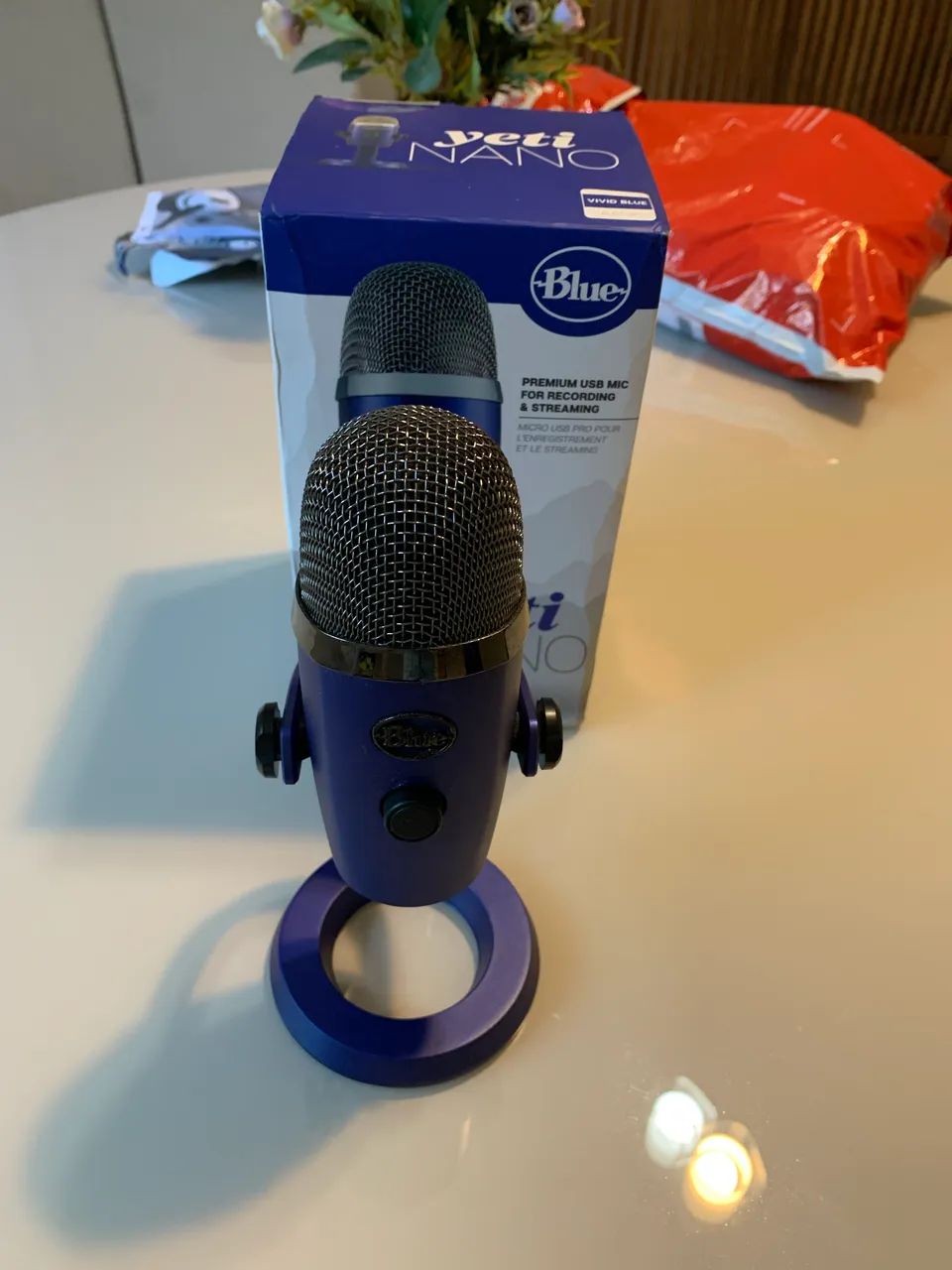 Microfone Blue Yeti Nano Azul - Foto 2
