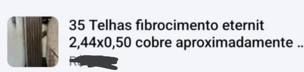 15 TELHAS R$ 80 - Foto 3